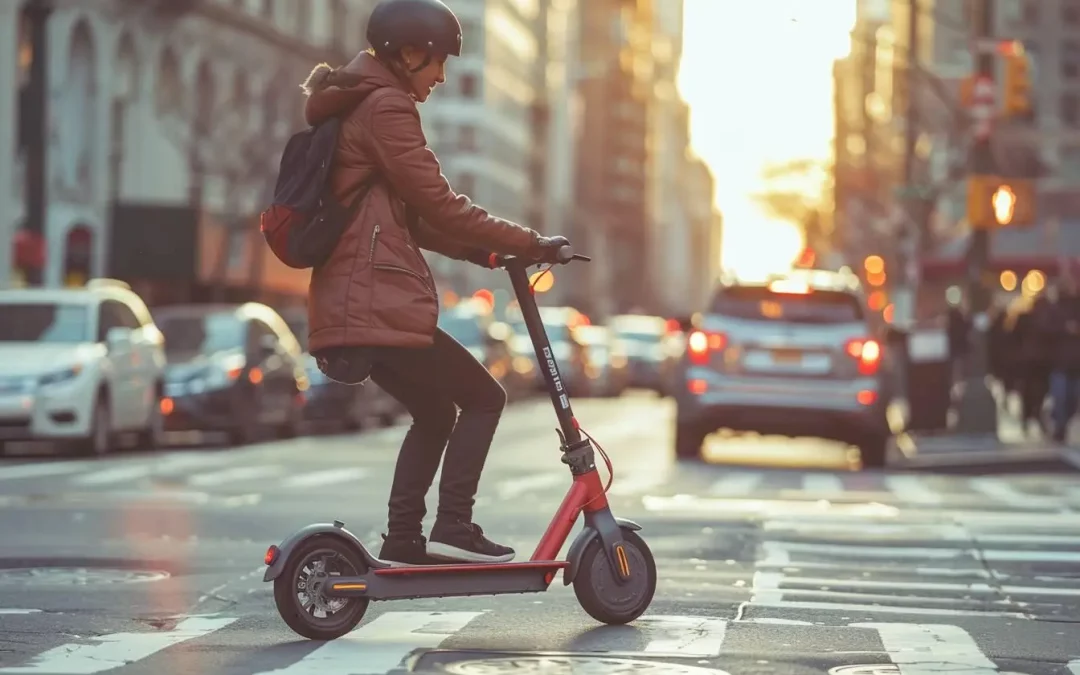 Peut-on rouler sur la route avec une trottinette électrique ?