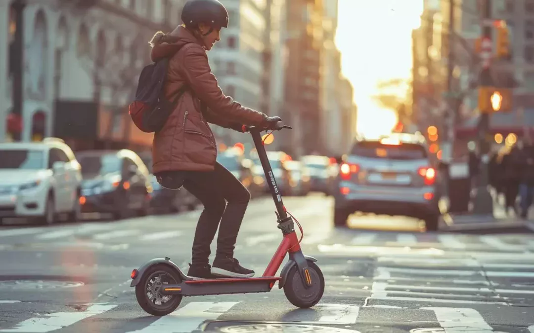 Peut-on rouler sur la route avec une trottinette électrique ?
